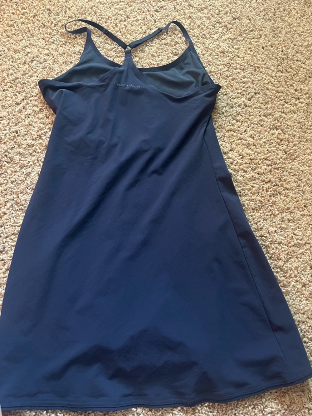 Outdoor Voices Navy Racerback Exercise Dress - Picture 3 of 3